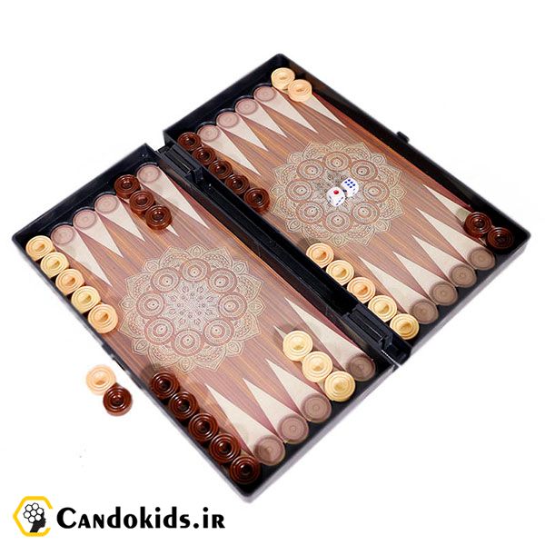 Magnetic Chess and Backgammon (Arima Knight Model) - Board game