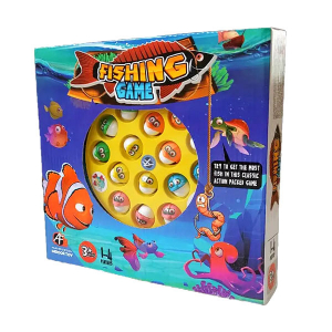 Musical Fishing Box Toy - Battery-Powered