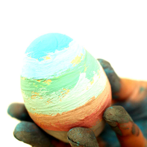 اسباب بازی رنگ و تخم مرغ سفالی - تصویر 8