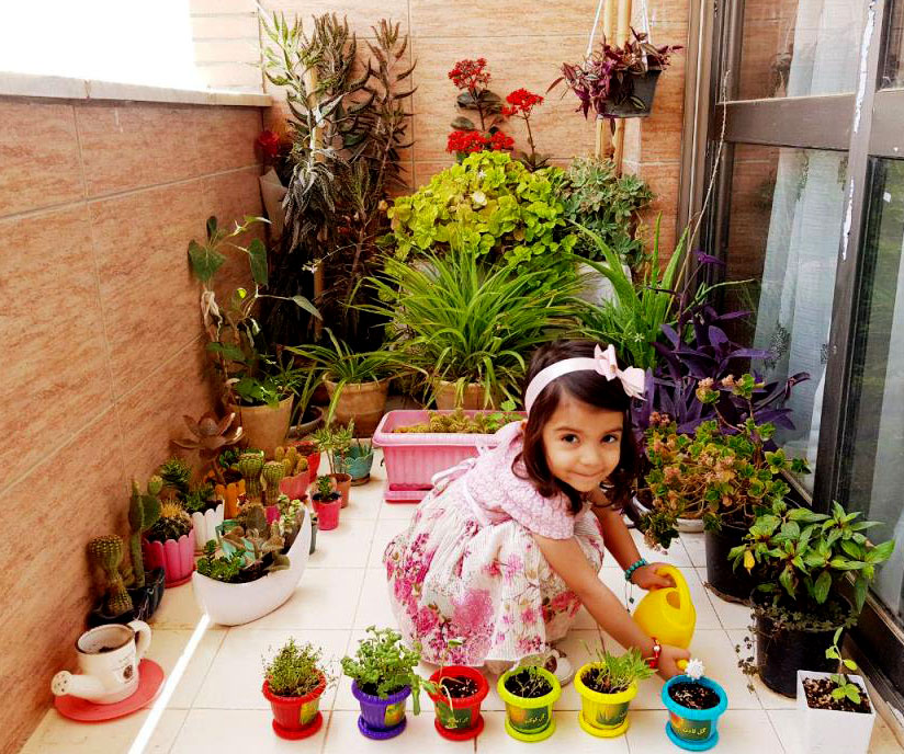 باغبانی برای کودکان در آپارتمان و زندگی شهری